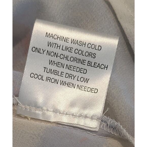 ModCloth Boho Go Chiffon Blouse Sheer Peasant Top Size 3X Tie-dye Sheer - Picture 7 of 10